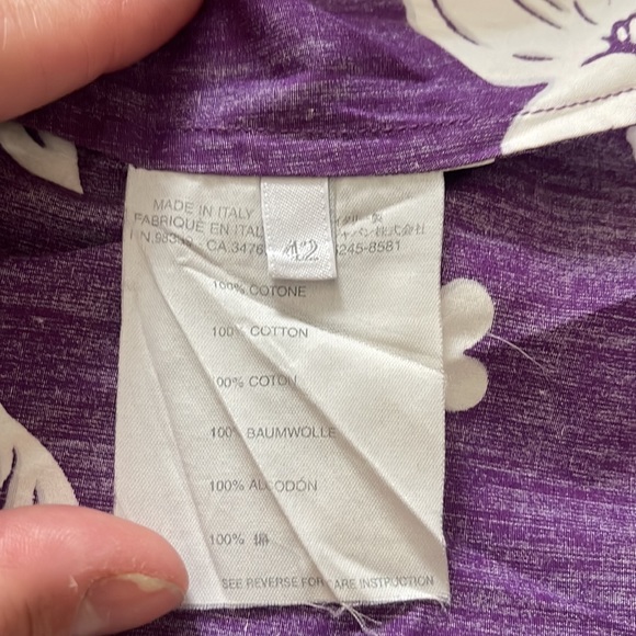 Miu Miu 2003 Y2K Hawaiian button down top - Picture 10 of 10